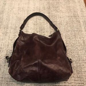 Purple Cole Haan hobo bag